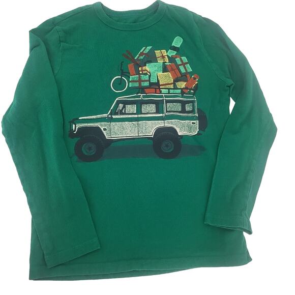Gap M jeep with presents tee - Picture 1 of 3